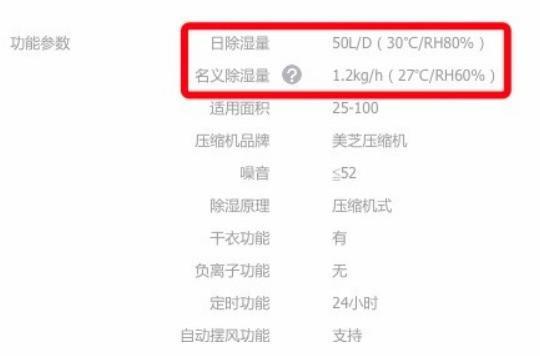 除濕機(jī)里的貓膩：兩個(gè)除濕量怎么選？