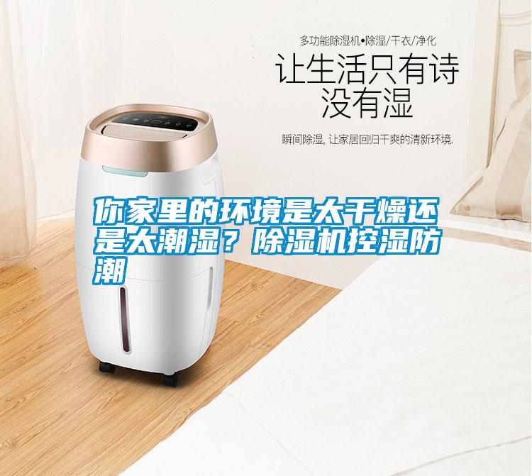 你家里的環(huán)境是太干燥還是太潮濕？除濕機(jī)控濕防潮