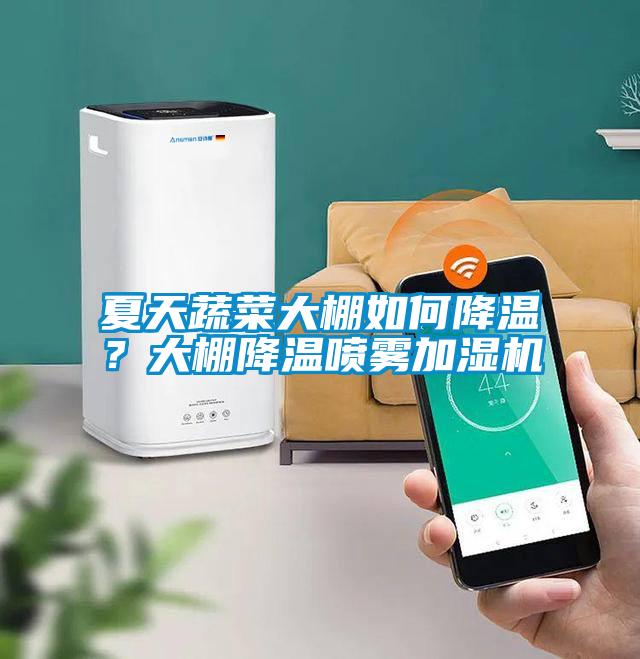 夏天蔬菜大棚如何降溫?大棚降溫噴霧加濕機