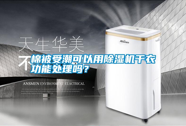 棉被受潮可以用除濕機(jī)干衣功能處理嗎？