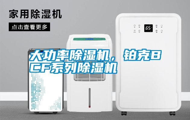 大功率除濕機(jī)，鉑克BCF系列除濕機(jī)
