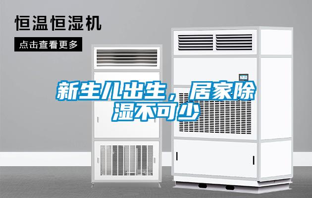 新生兒出生，居家除濕不可少