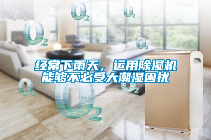 經(jīng)常下雨天,運(yùn)用除濕機(jī)能夠不必受大潮濕困擾