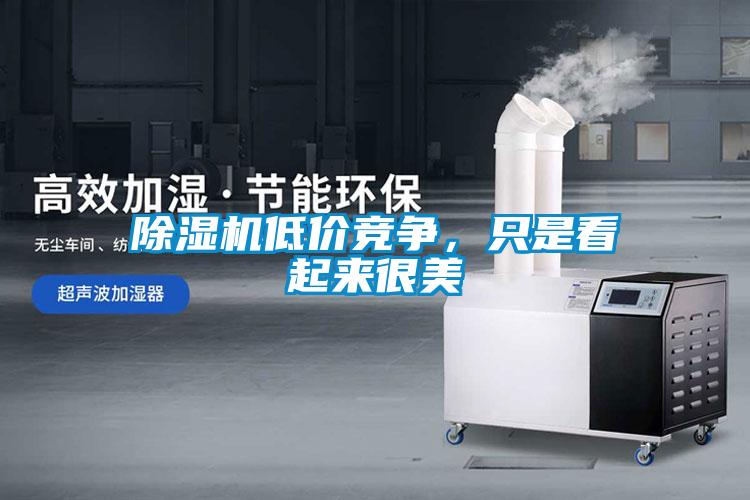 除濕機(jī)低價競爭，只是看起來很美