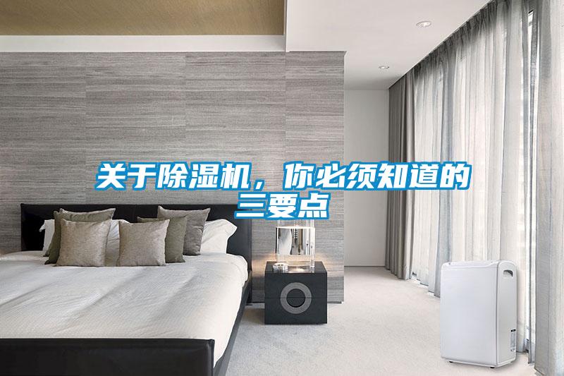 關(guān)于除濕機(jī),你必須知道的三要點(diǎn)