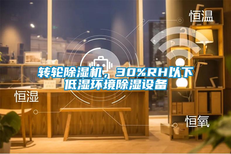 轉輪除濕機，30%RH以下低濕環(huán)境除濕設備