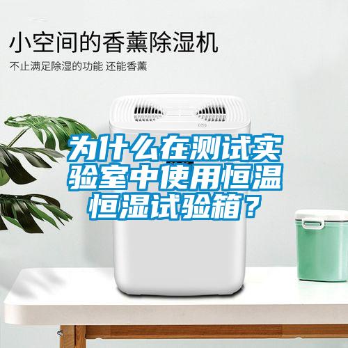 為什么在測試實驗室中使用恒溫恒濕試驗箱？