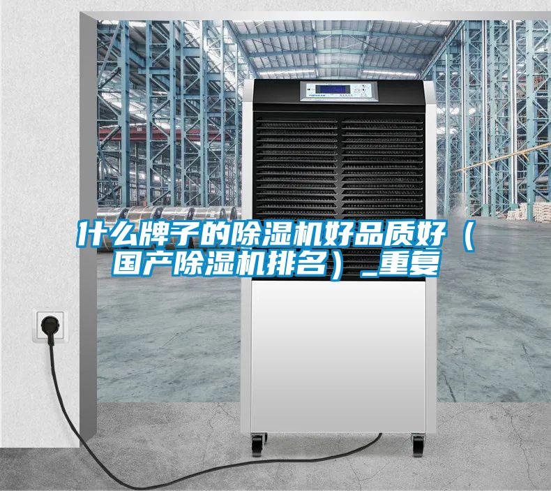 什么牌子的除濕機(jī)好品質(zhì)好(國產(chǎn)除濕機(jī)排名)_重復(fù)