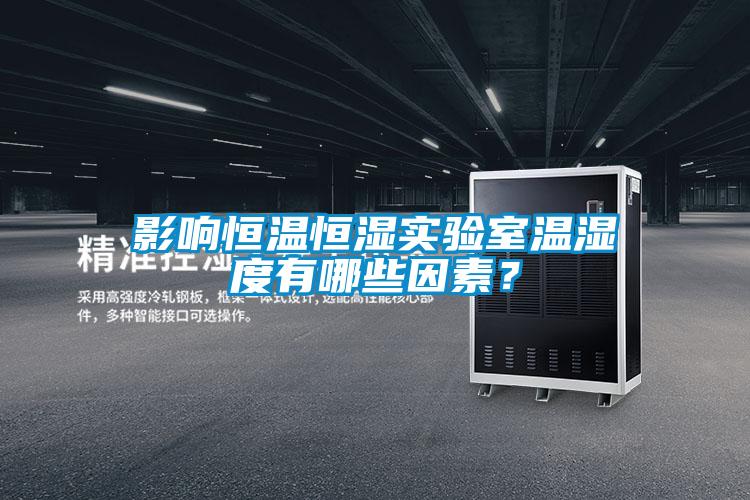 影響恒溫恒濕實(shí)驗(yàn)室溫濕度有哪些因素?