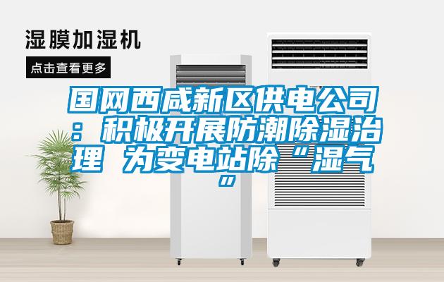 國網(wǎng)西咸新區(qū)供電公司:積極開展防潮除濕治理 為變電站除“濕氣”