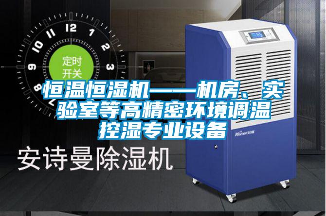恒溫恒濕機(jī)——機(jī)房、實驗室等高精密環(huán)境調(diào)溫控濕專業(yè)設(shè)備