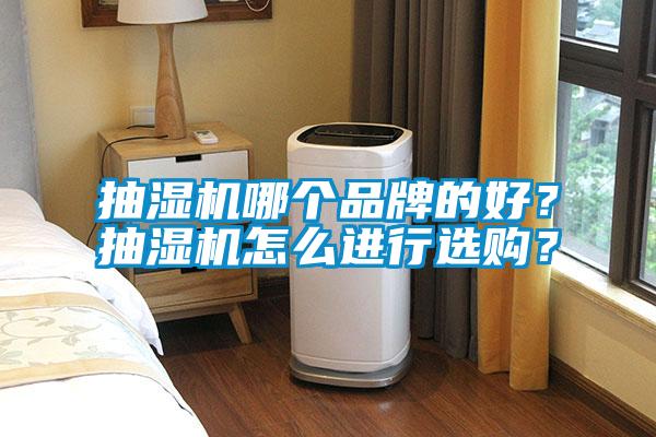 抽濕機哪個品牌的好？抽濕機怎么進行選購？