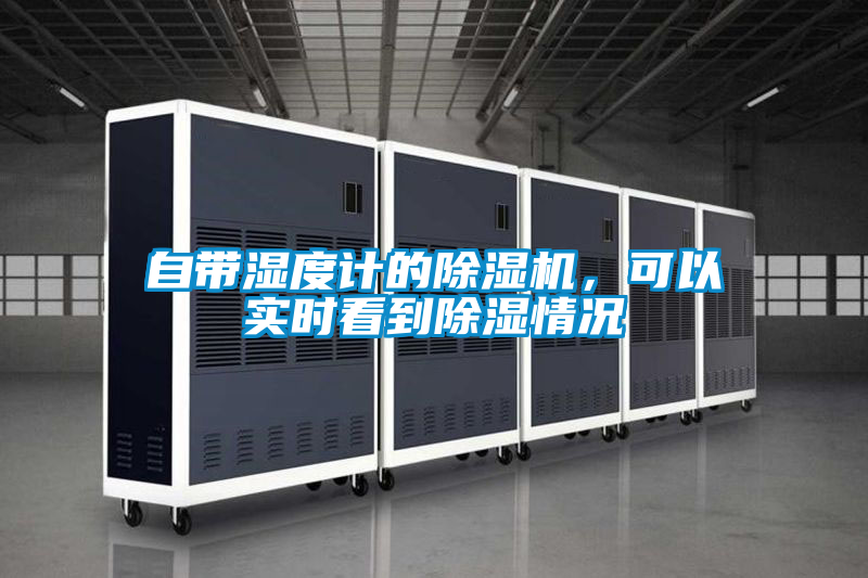 自帶濕度計(jì)的除濕機(jī)，可以實(shí)時(shí)看到除濕情況