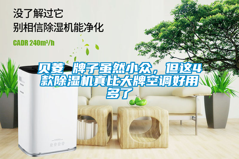 貝菱 牌子雖然小眾，但這4款除濕機(jī)真比大牌空調(diào)好用多了