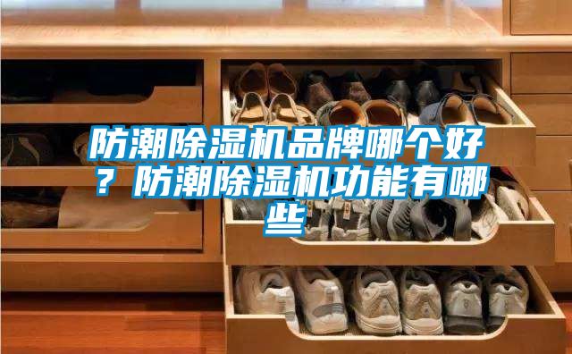 防潮除濕機品牌哪個好？防潮除濕機功能有哪些