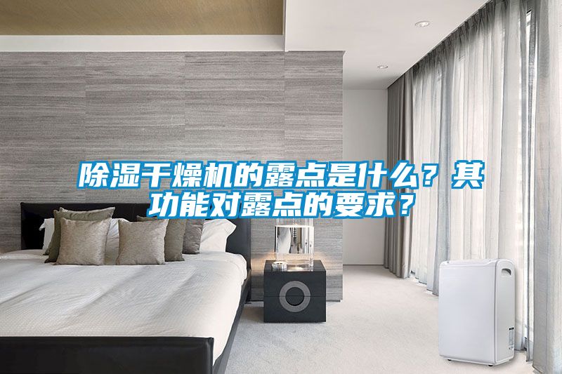 除濕干燥機(jī)的露點(diǎn)是什么？其功能對(duì)露點(diǎn)的要求？