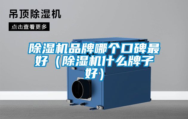 除濕機品牌哪個口碑最好(除濕機什么牌子好)