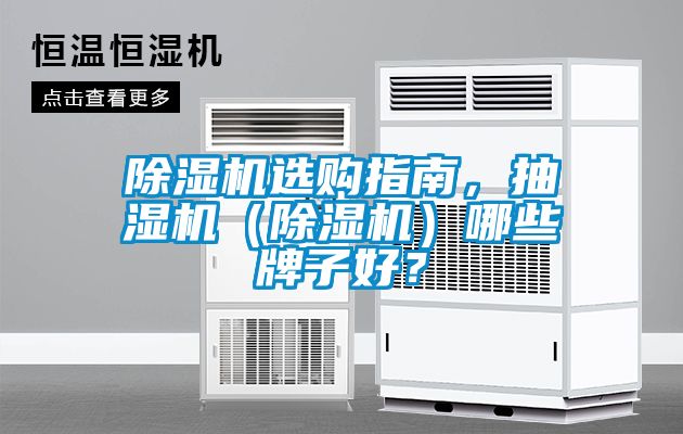 除濕機(jī)選購指南，抽濕機(jī)（除濕機(jī)）哪些牌子好？